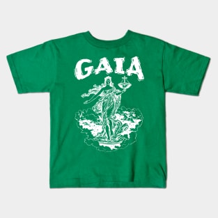 Gaia Mother Earth Kids T-Shirt